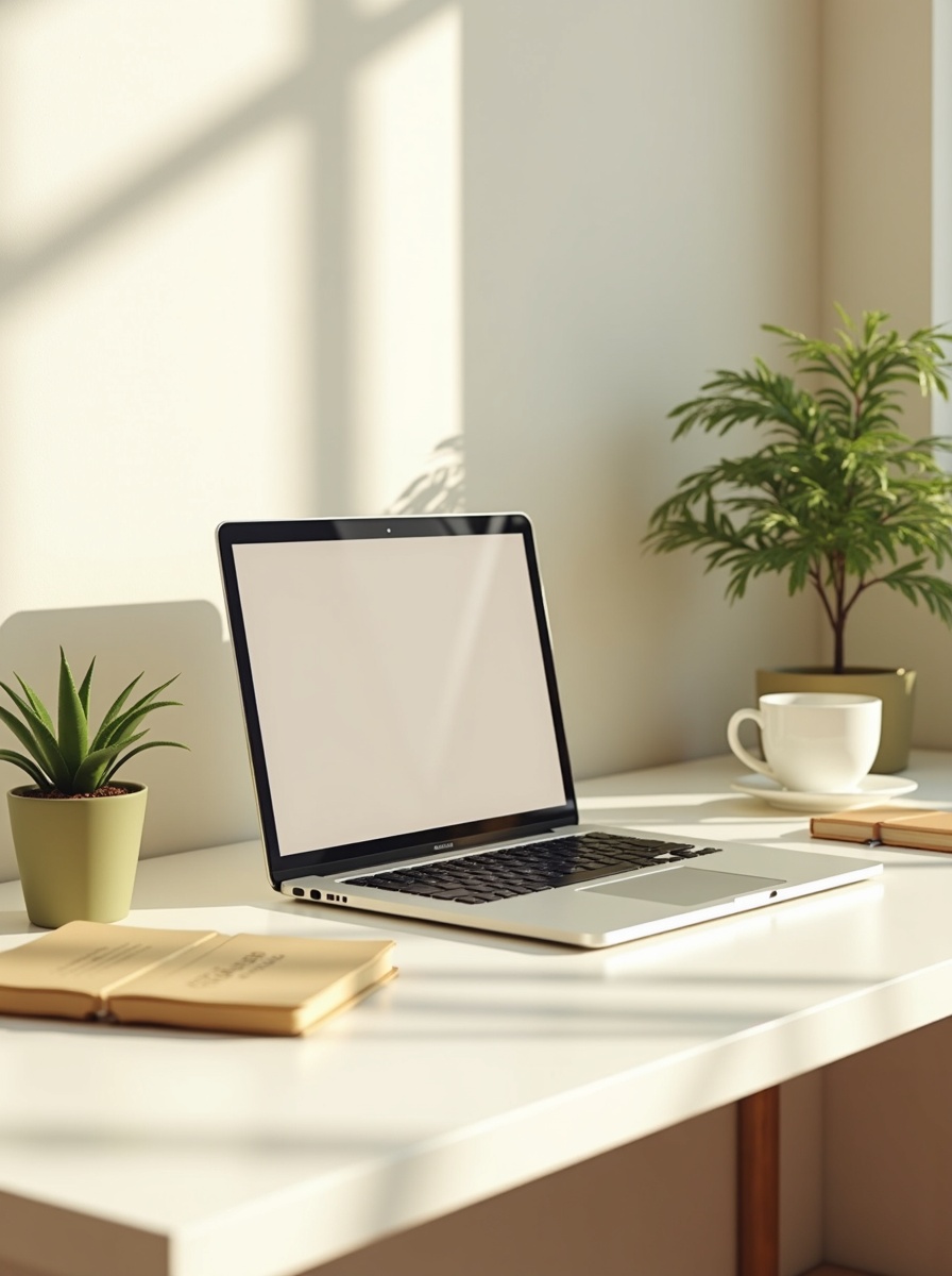 Workspace criativo moderno da Pysá - agência digital